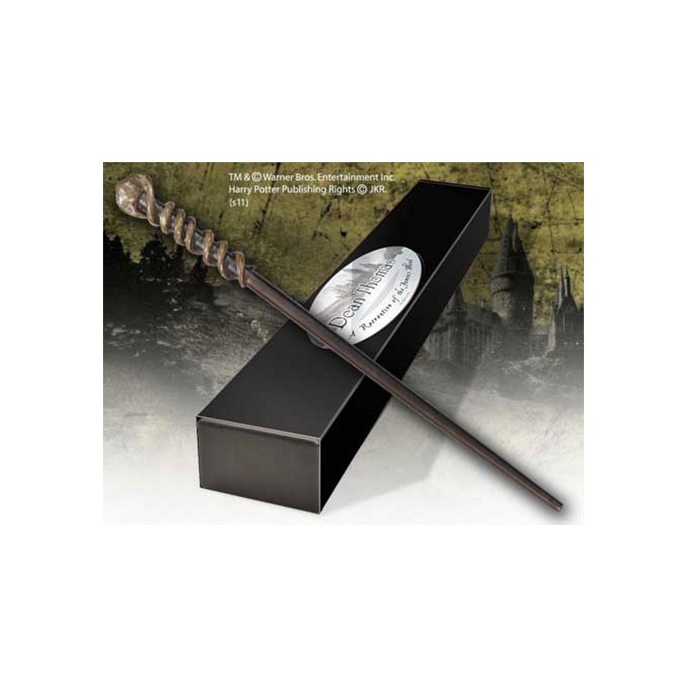HARRY POTTER WAND DEAN THOMAS REPLICA BACCHETTA NOBLE COLLECTIONS