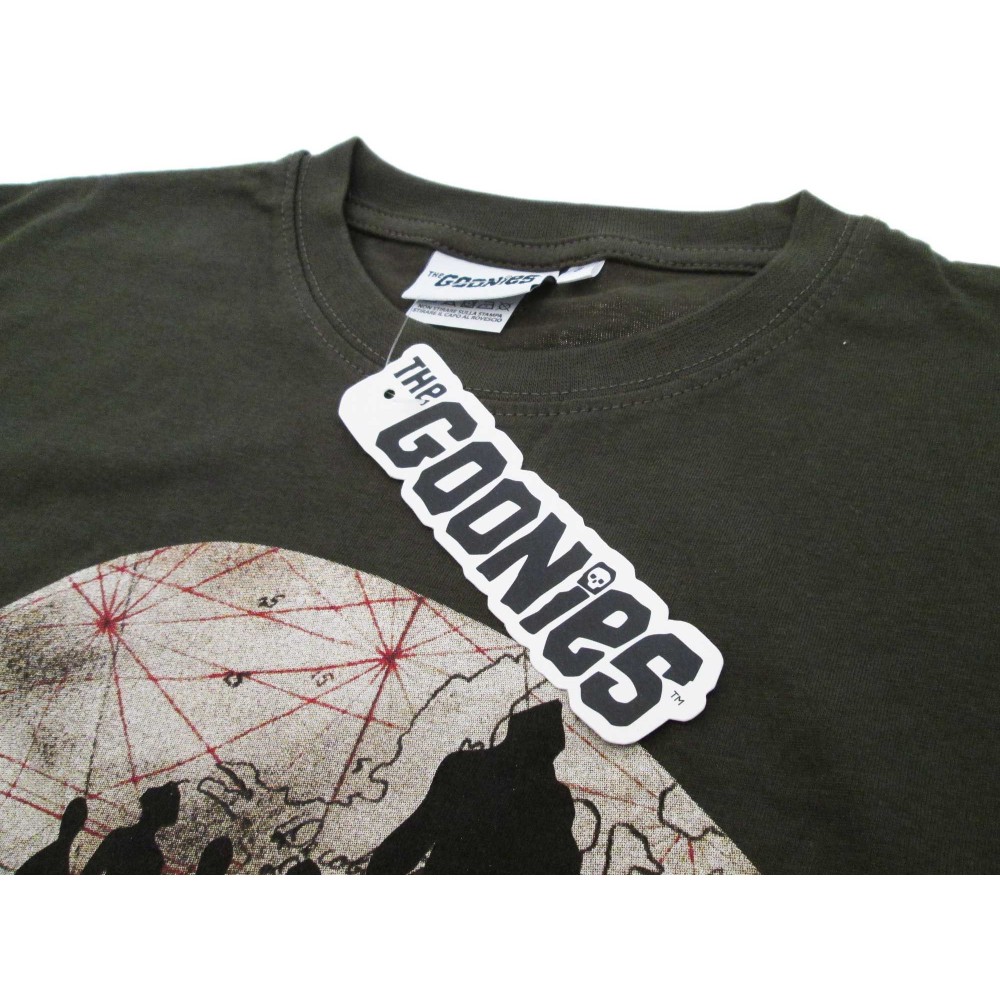 MAGLIA T SHIRT THE GOONIES TESCHIO
