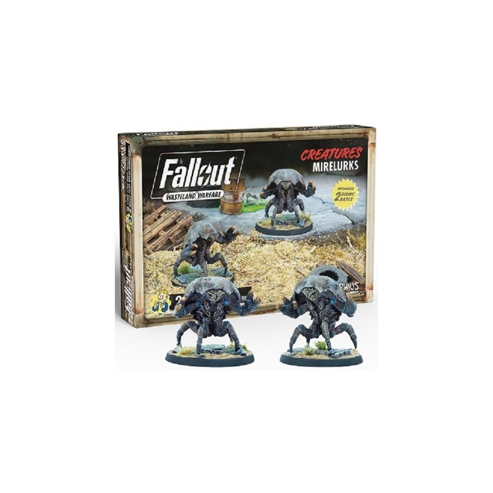MODIPHIUS ENTERTAINMENT FALLOUT WASTELAND WARFARE - MIRELURKS MINIATURES