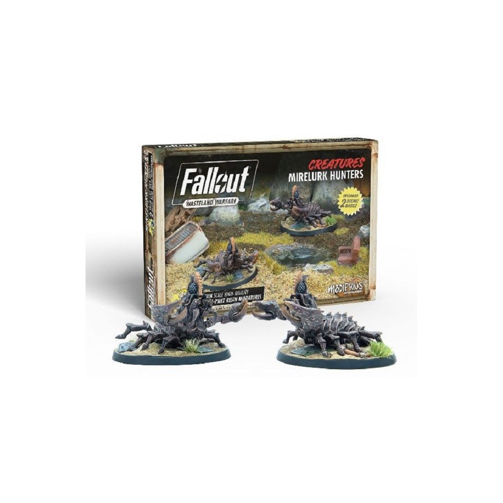 MODIPHIUS ENTERTAINMENT FALLOUT WASTELAND WARFARE - MIRELURK HUNTERS MINIATURES