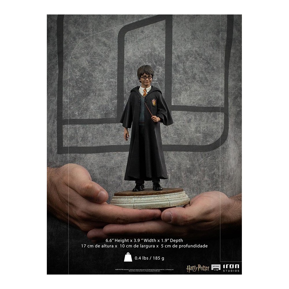 HARRY POTTER ART SCALE HARRY POTTER 1/10 STATUA FIGURE IRON STUDIOS