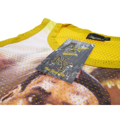NBA BASKET LEBRON JAMES HEAT YELLOW TANK TOP