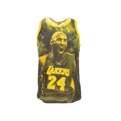 NBA BASKET KOBE BRYANT YELLOW TANK TOP