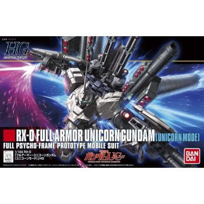 HIGH GRADE HGUC GUNDAM UNICORN FULL ARMOR 1/144 MODEL KIT ACTION FIGURE BANDAI