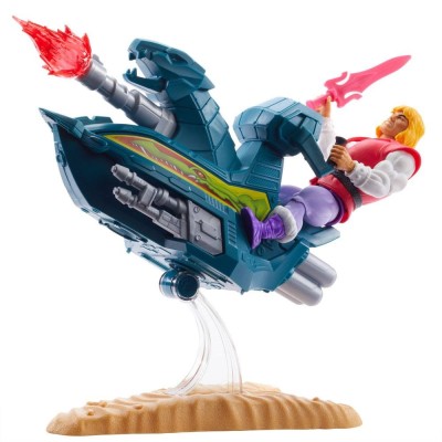 MATTEL MASTERS OF THE UNIVERSE ORIGINS PRINCE ADAM SKY SLED ACTION FIGURE