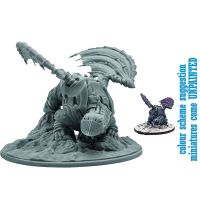 GALE FORCE NINE DUNGEONS AND DRAGONS ICEWIND DALE CHARDALYN DRAGON MINI FIGURE