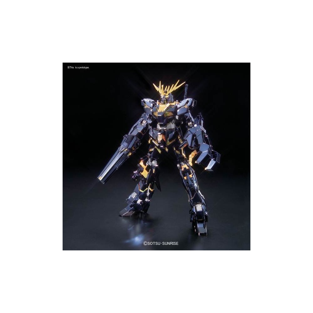 MASTER GRADE MG GUNDAM RX-0 BANSHEE TITANIUM FINISH 1/100 MODEL KIT BANDAI
