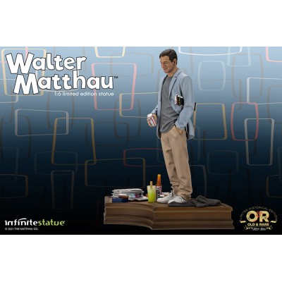 WALTER MATTHAU OLD AND RARE 1/6 RESIN STATUA FIGURE INFINITE STATUE