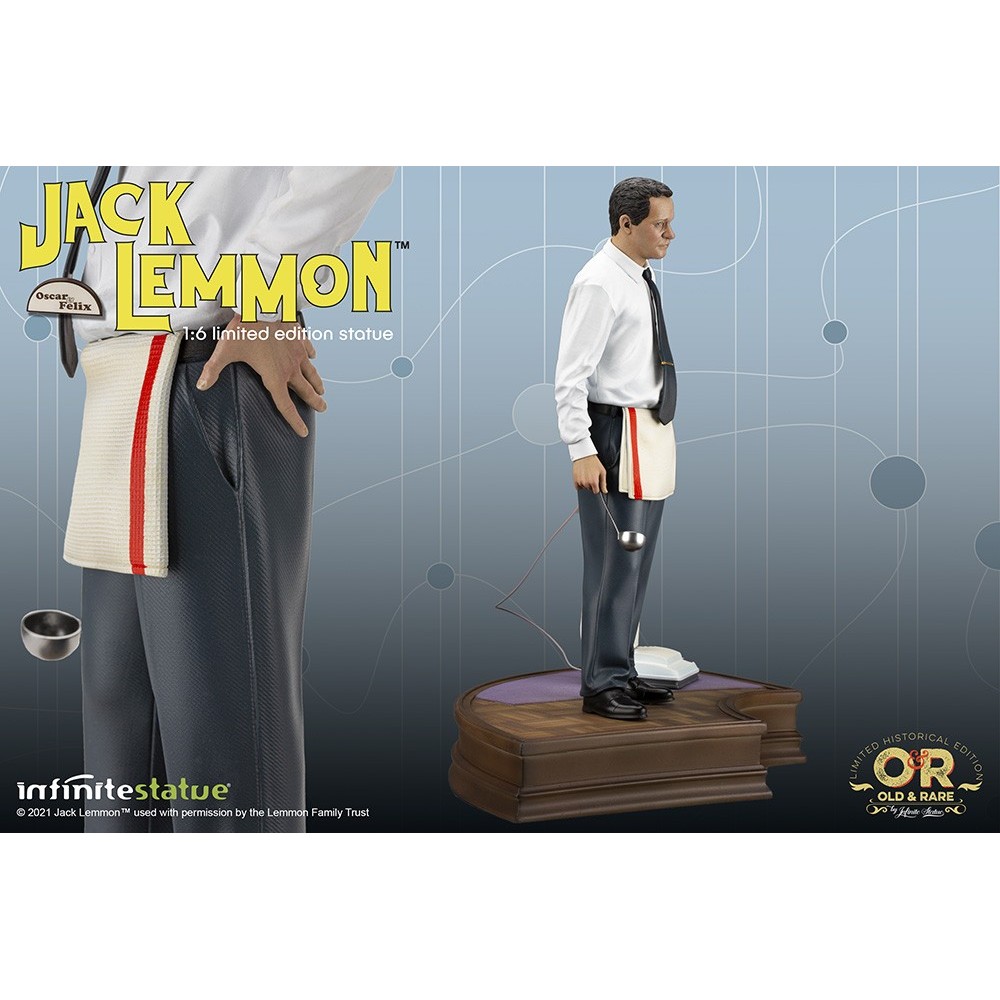 JACK LEMMON OLD AND RARE 1/6 RESIN STATUA FIGURE INFINITE STATUE