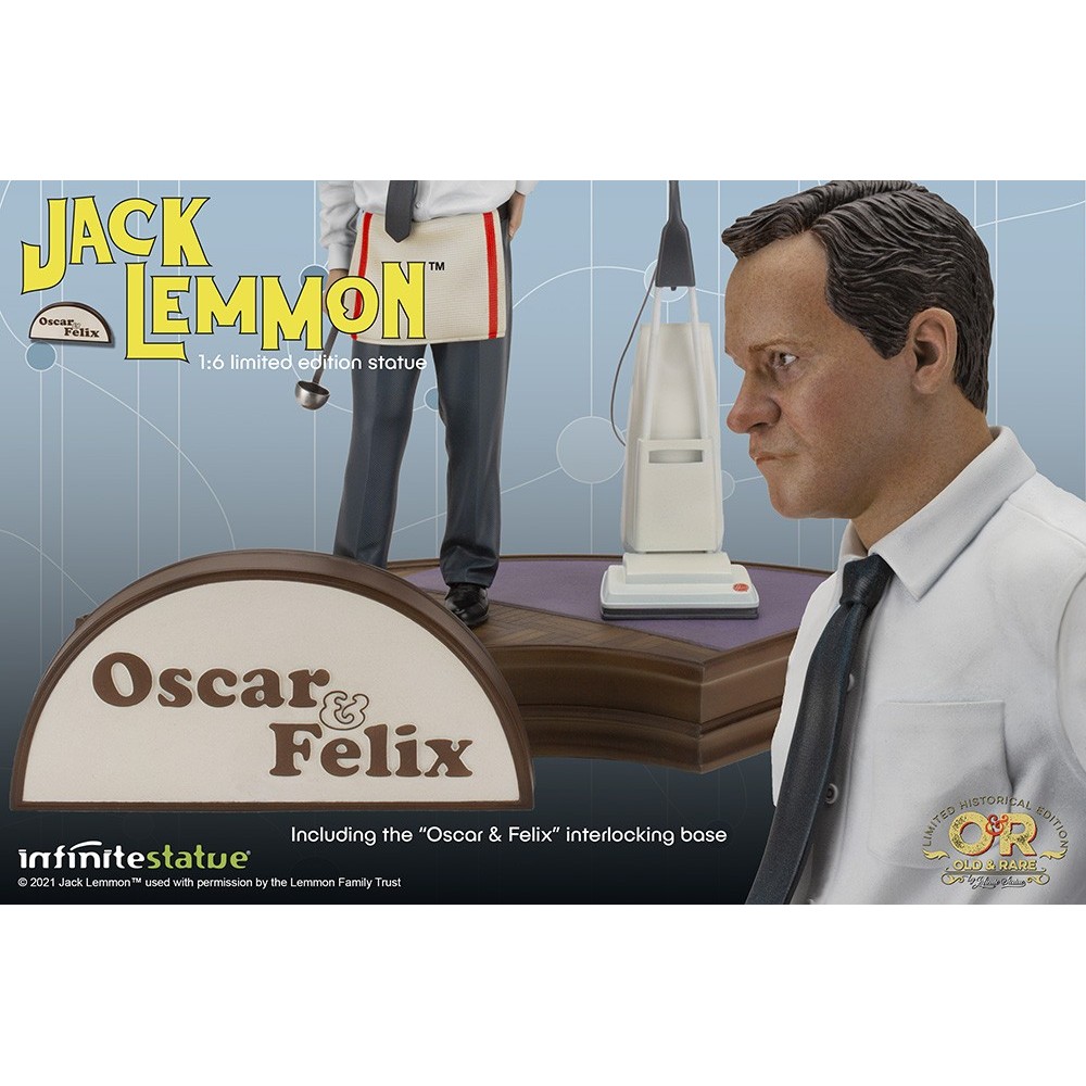 INFINITE STATUE JACK LEMMON OLD AND RARE 1/6 RESIN STATUE FIGURE