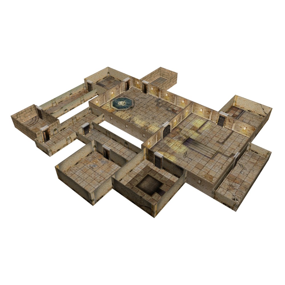 TENFOLD DUNGEON THE TEMPLE PER MINIATURE GAMES GALE FORCE NINE
