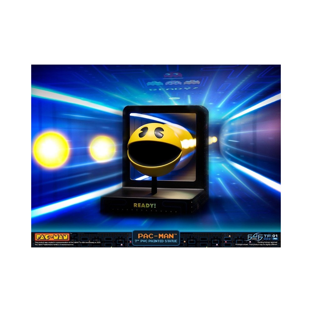 FIRST4FIGURES PAC-MAN PVC PAINTED STATUE 18CM FIGURE