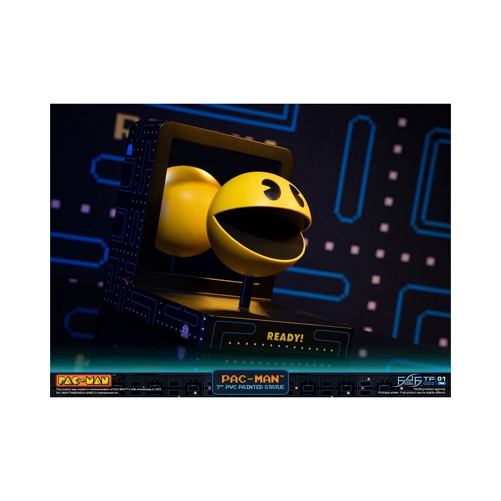 FIRST4FIGURES PAC-MAN PVC PAINTED STATUE 18CM FIGURE