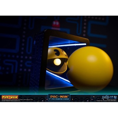 PAC-MAN PVC PAINTED STATUA 18CM FIGURE FIRST4FIGURES