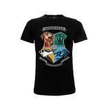 MAGLIA T SHIRT HARRY POTTER ANIMALI CASATE HOGWARTS