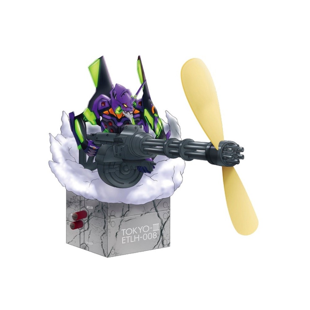 NEON GENESIS EVANGELION EVA-01 MINI FAN VENTILATORE FIGURE UNION CREATIVE