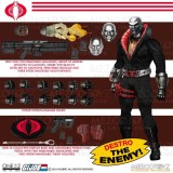 G.I. JOE DESTRO ONE:12 ACTION FIGURE MEZCO TOYS