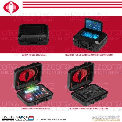 G.I. JOE DESTRO ONE:12 ACTION FIGURE MEZCO TOYS