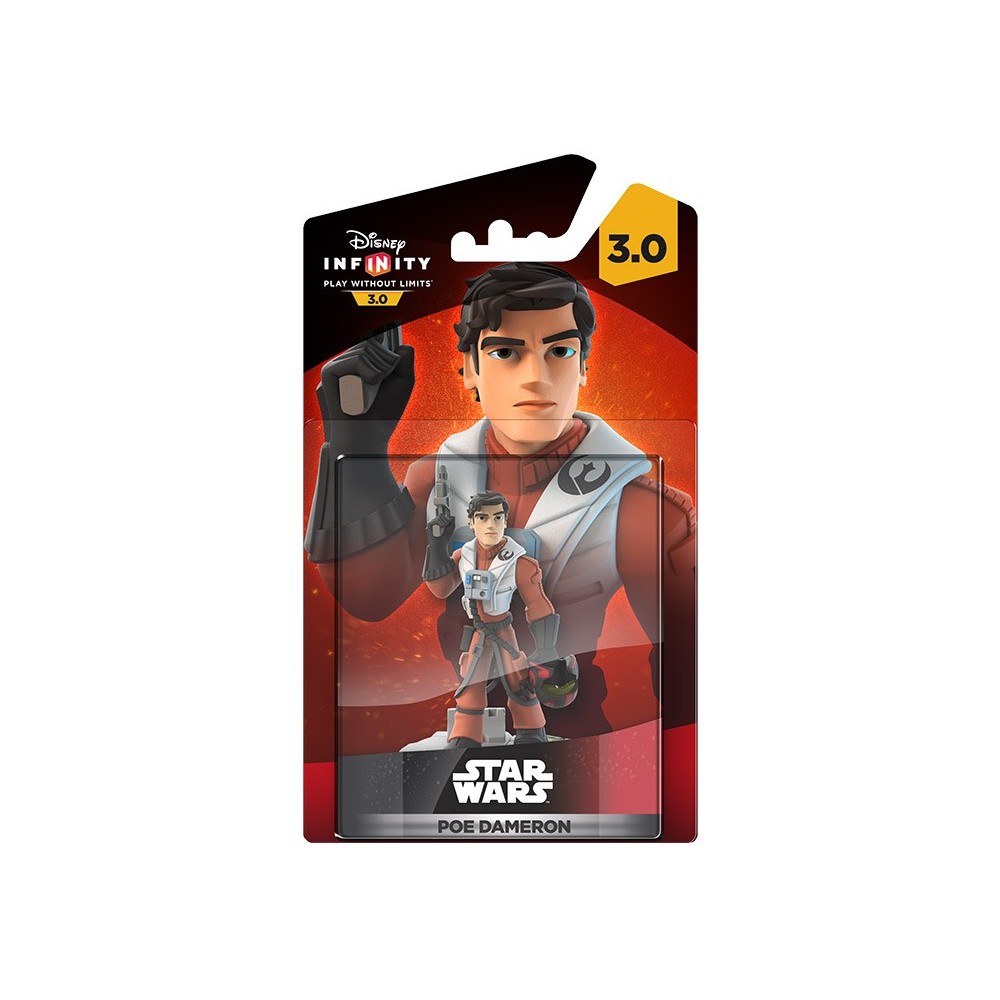 DISNEY INFINITY 3.0 STAR WARS POE DAMERON MINI FIGURE DISNEY