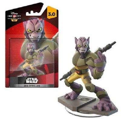 DISNEY INFINITY 3.0 STAR WARS ZEB ORRELIOS MINI FIGURE DISNEY
