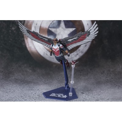 BANDAI THE FALCON AND THE WINTER SOLDIER FALCON S.H. FIGUARTS ACTION FIGURE