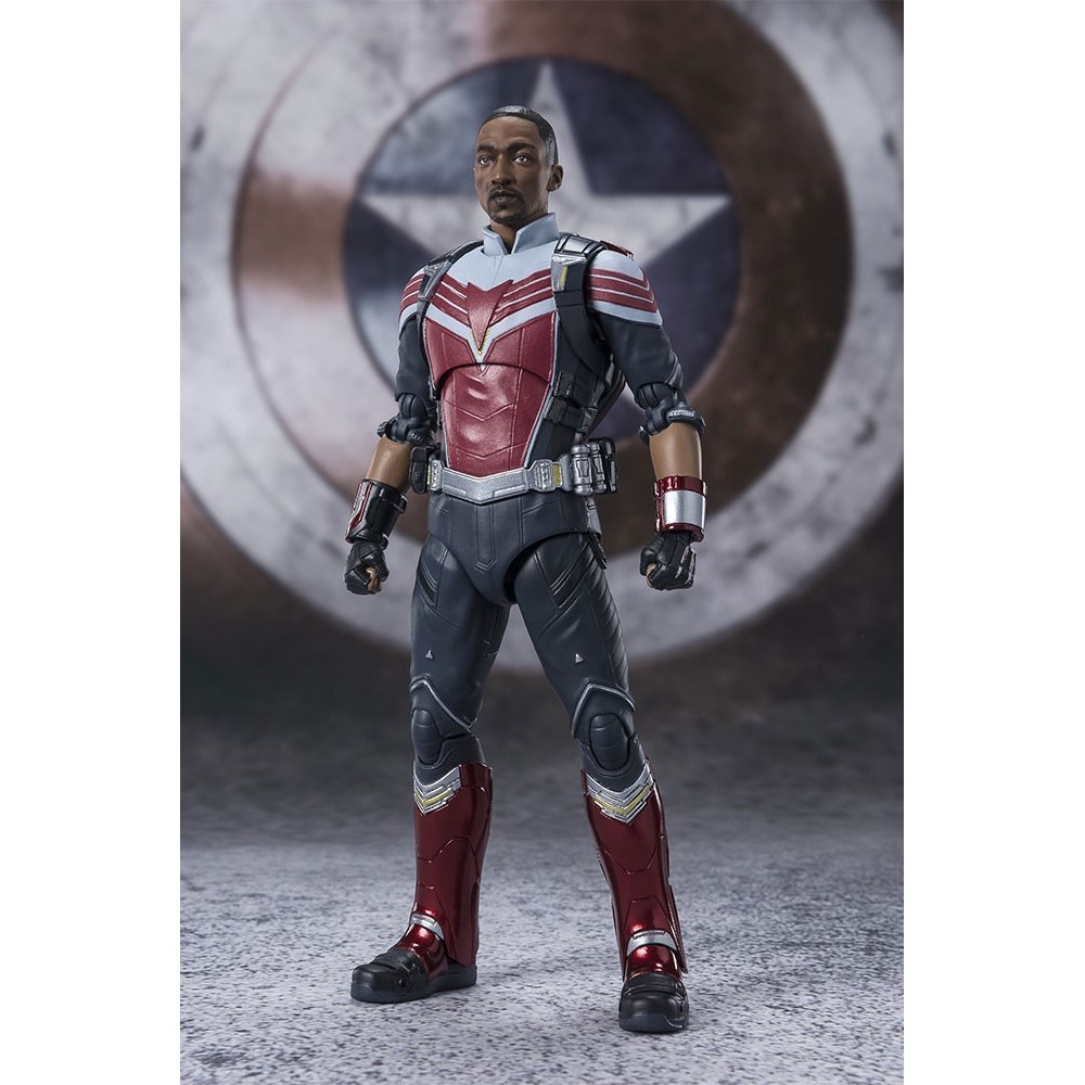 BANDAI THE FALCON AND THE WINTER SOLDIER FALCON S.H. FIGUARTS ACTION FIGURE
