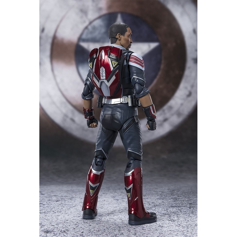 BANDAI THE FALCON AND THE WINTER SOLDIER FALCON S.H. FIGUARTS ACTION FIGURE