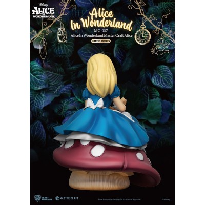 ALICE IN WONDERLAND STATUA 36CM MASTERCRAFT FIGURE BEAST KINGDOM