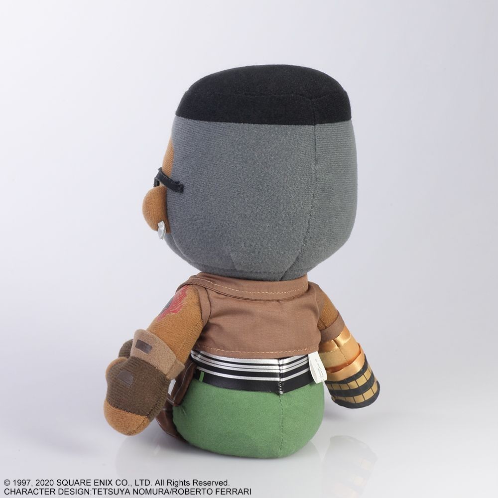 FINAL FANTASY VII REMAKE BARRET WALLACE 20CM PELUCHES PLUSH FIGURE SQUARE ENIX