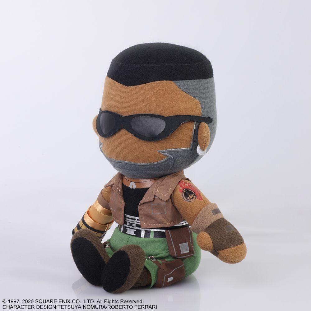 FINAL FANTASY VII REMAKE BARRET WALLACE 20CM PELUCHES PLUSH FIGURE SQUARE ENIX