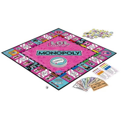 MONOPOLY L.O.L. SURPRISE - GIOCO DA TAVOLO IN ITALIANO HASBRO