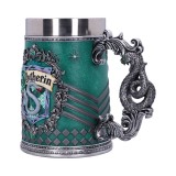 NEMESIS NOW HARRY POTTER SLYTHERIN LOGO TANKARD RESIN BOCCALE