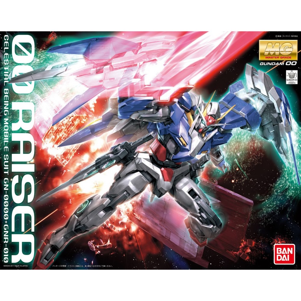 MASTER GRADE MG GUNDAM 00 RAISER 1/100 MODEL KIT BANDAI