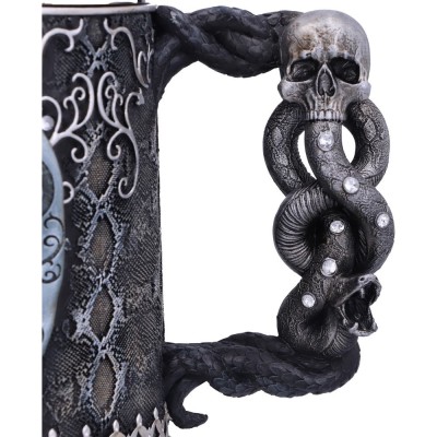 NEMESIS NOW HARRY POTTER DEATH EATERS LOGO TANKARD RESIN BOCCALE