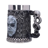 HARRY POTTER MANGIAMORTE LOGO TANKARD RESINA BOCCALE NEMESIS NOW