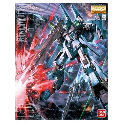 BANDAI MASTER GRADE MG GUNDAM RE-ZEL RGZ-95C REZEL COMMADER TYPE 1/100 MODEL KIT