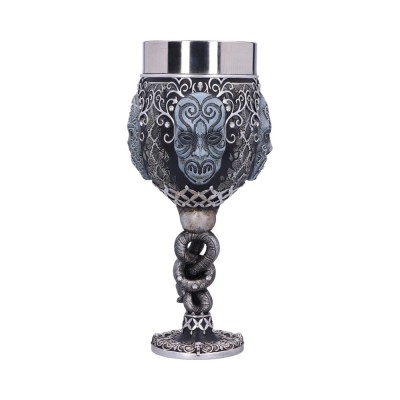 NEMESIS NOW HARRY POTTER DEATH EATERS LOGO GOBLET RESIN CALICE