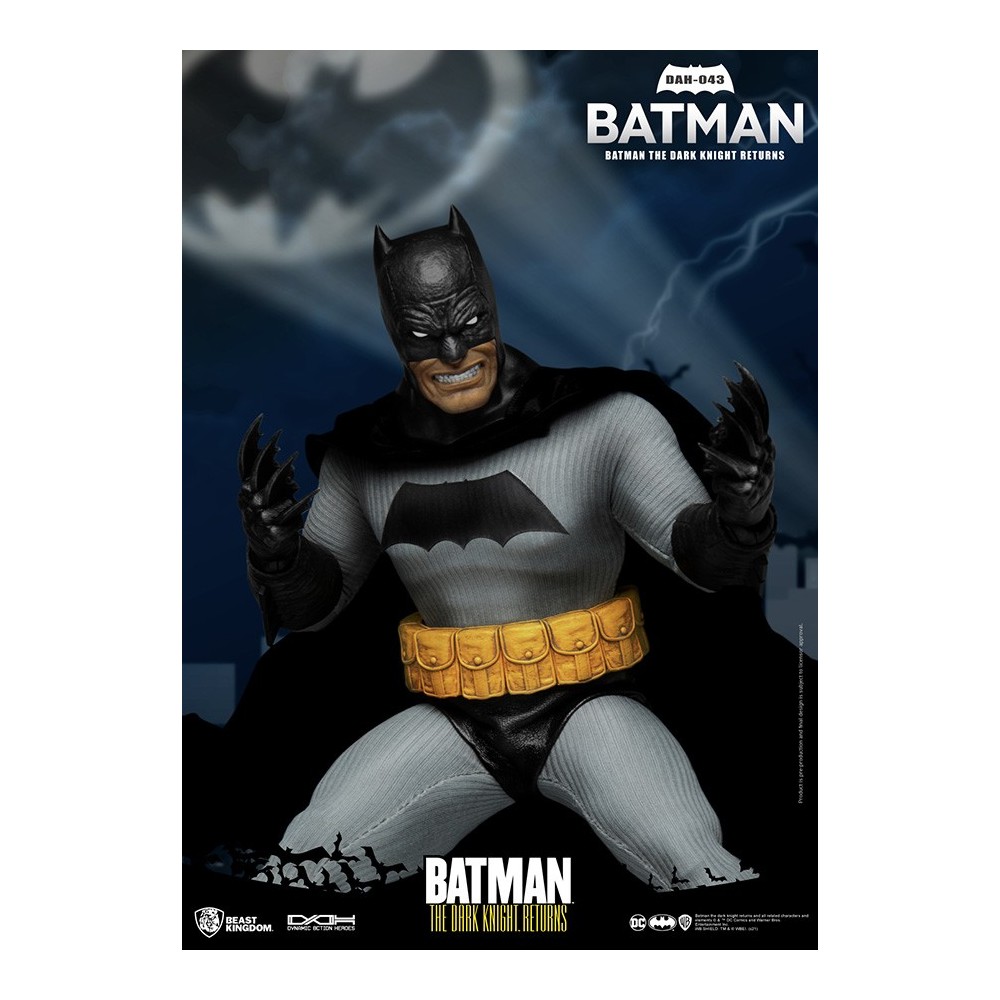 BATMAN THE DARK KNIGHT RETURNS DAH-043 ACTION FIGURE BEAST KINGDOM