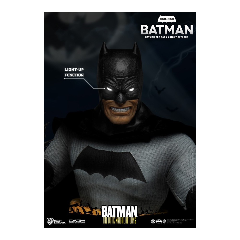 BATMAN THE DARK KNIGHT RETURNS DAH-043 ACTION FIGURE BEAST KINGDOM