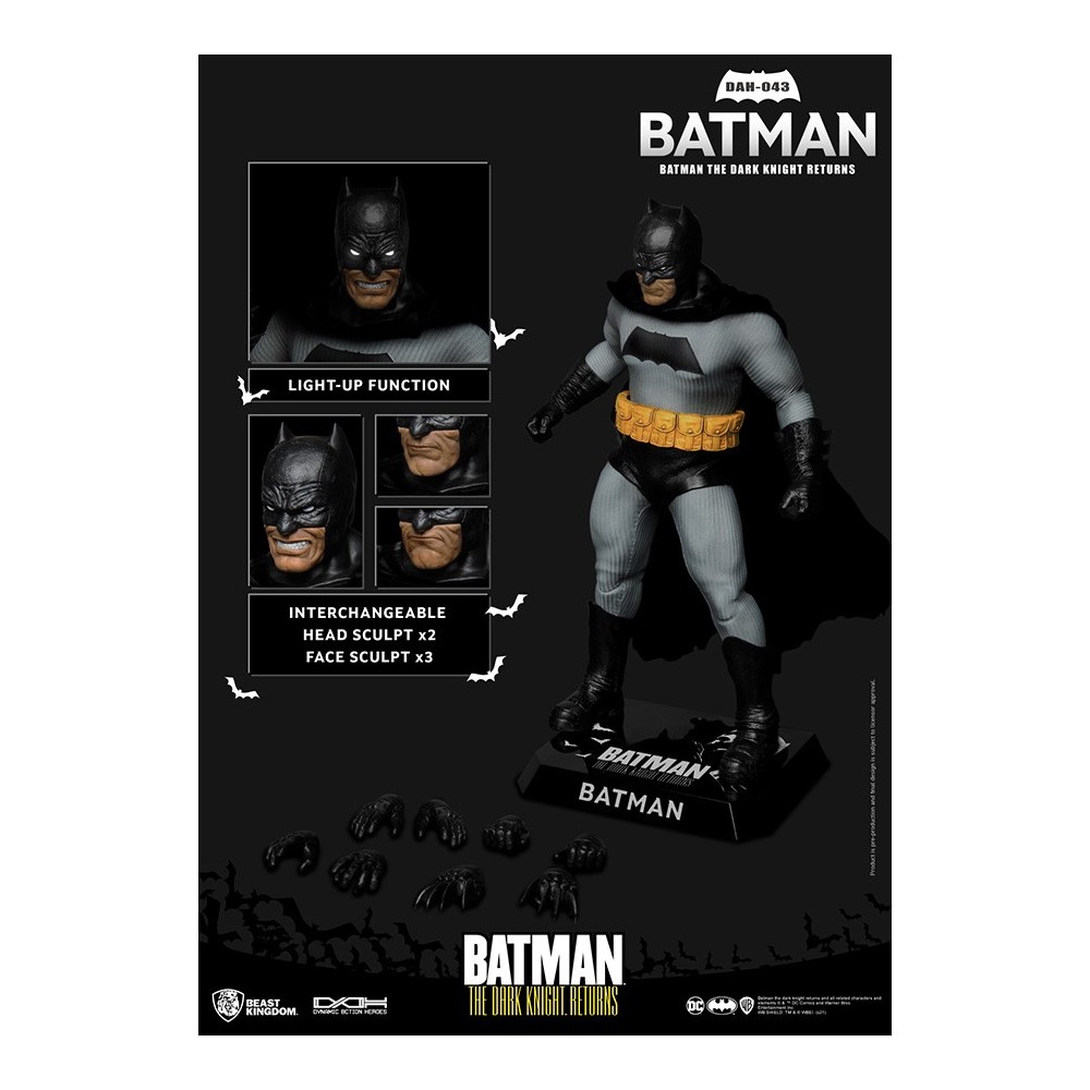 BATMAN THE DARK KNIGHT RETURNS DAH-043 ACTION FIGURE BEAST KINGDOM