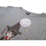 MAGLIA T SHIRT LADY HARRY POTTER GREY