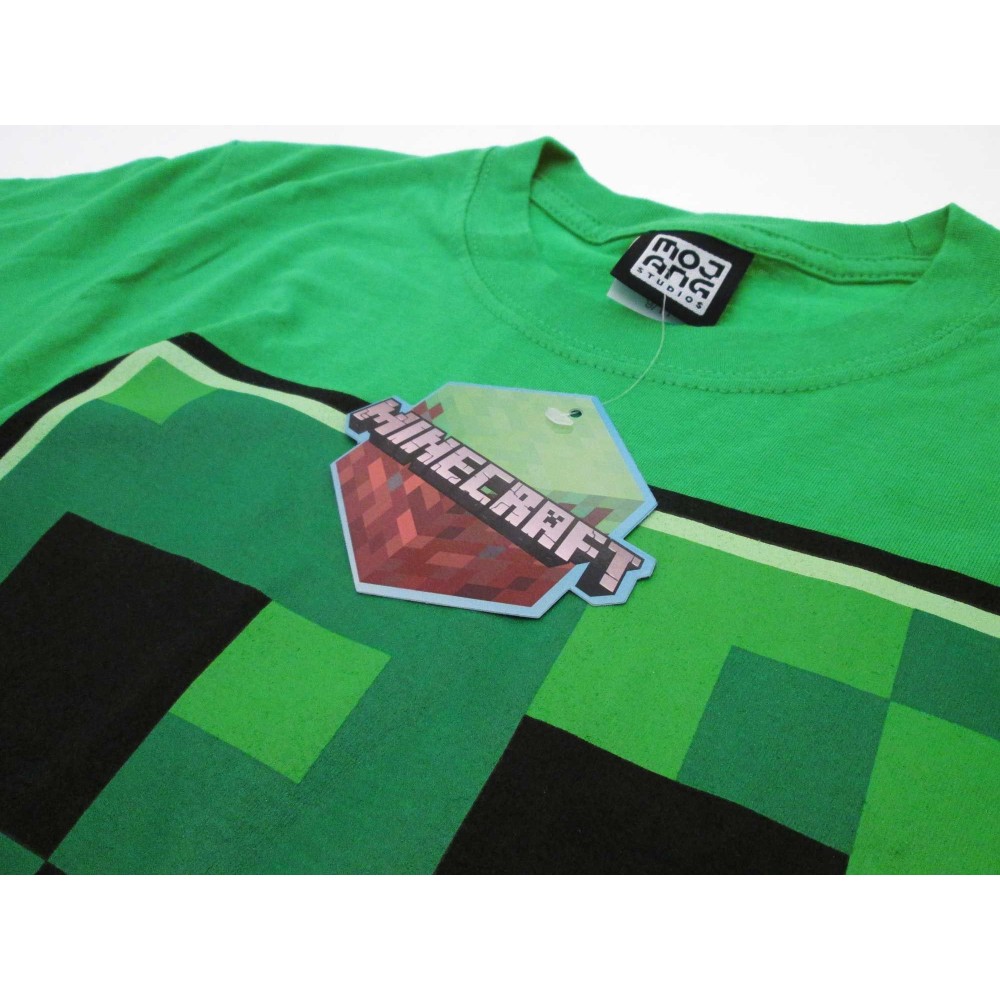MAGLIA T SHIRT MINECRAFT CREEPER