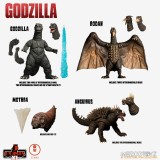 MEZCO TOYS GODZILLA S.1 5 POINTS XL SET ACTION FIGURE