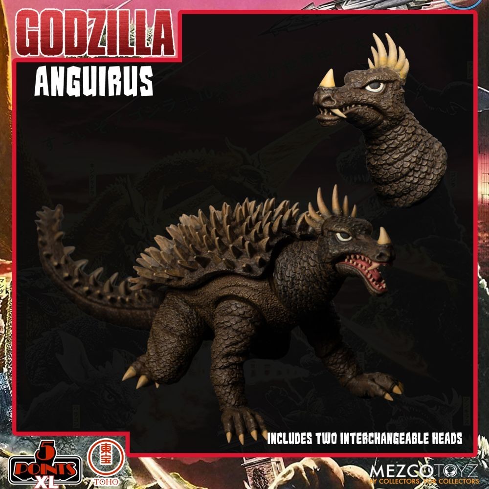 MEZCO TOYS GODZILLA S.1 5 POINTS XL SET ACTION FIGURE