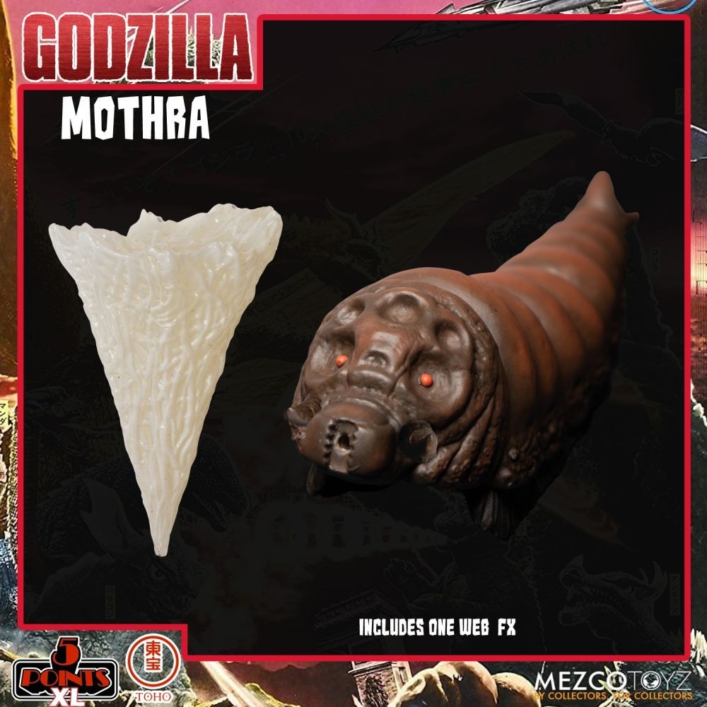 MEZCO TOYS GODZILLA S.1 5 POINTS XL SET ACTION FIGURE