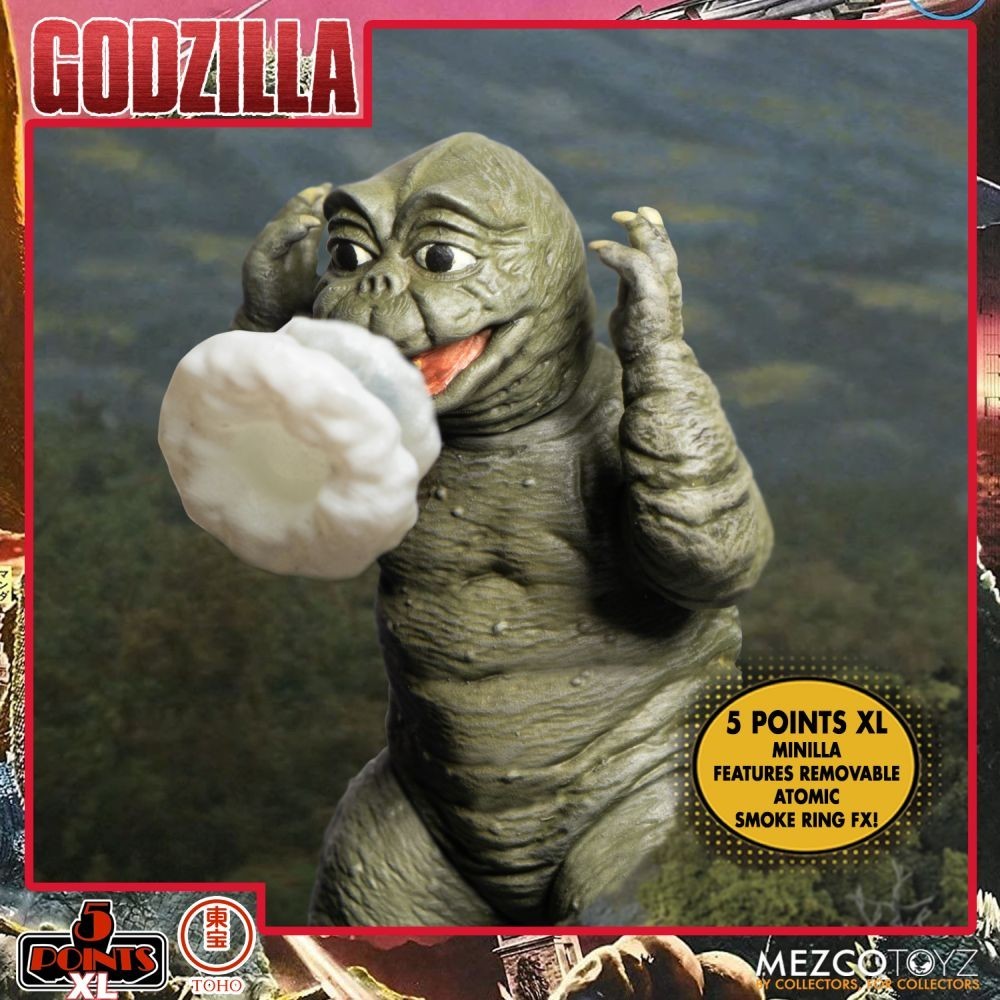MEZCO TOYS GODZILLA S.2 5 POINTS XL SET ACTION FIGURE