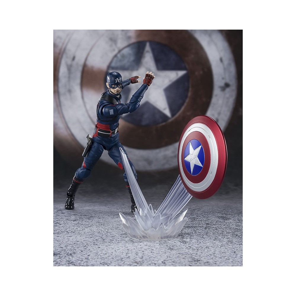 BANDAI THE FALCON AND THE WINTER SOLDIER CAPTAIN AMERICA S.H. FIGUARTS ACTION FIGURE