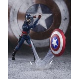 BANDAI THE FALCON AND THE WINTER SOLDIER CAPTAIN AMERICA S.H. FIGUARTS ACTION FIGURE