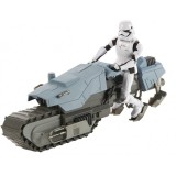 STAR WARS FIRST ORDER DRIVER AND TREADSPEEDER ACTION FIGURE HASBRO