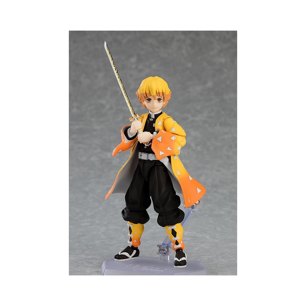 MAX FACTORY DEMON SLAYER ZENITSU AGATSUMA DELUXE FIGMA ACTION FIGURE